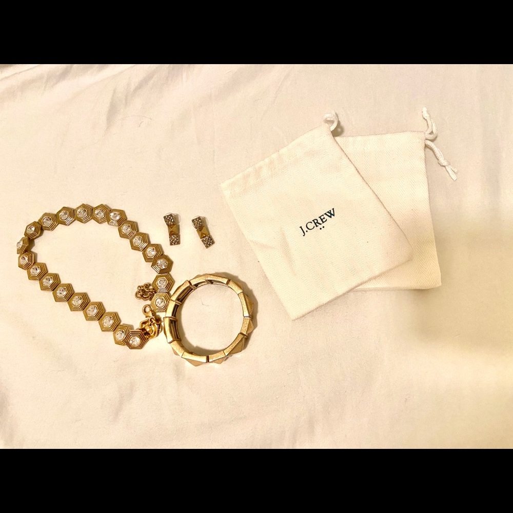 Gold J. Crew Jewelry
